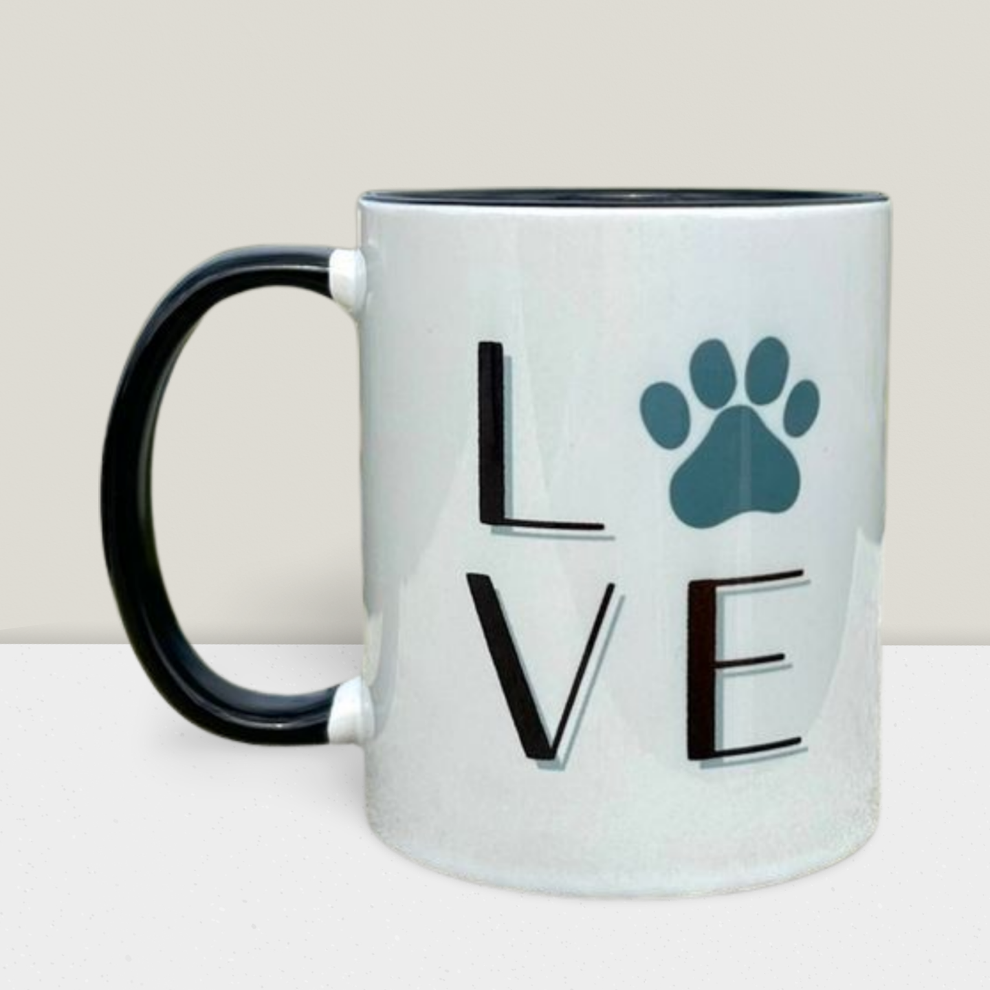 Caneca Love Pet | Caneca Amantes de Animais | Caneca Love com Pata