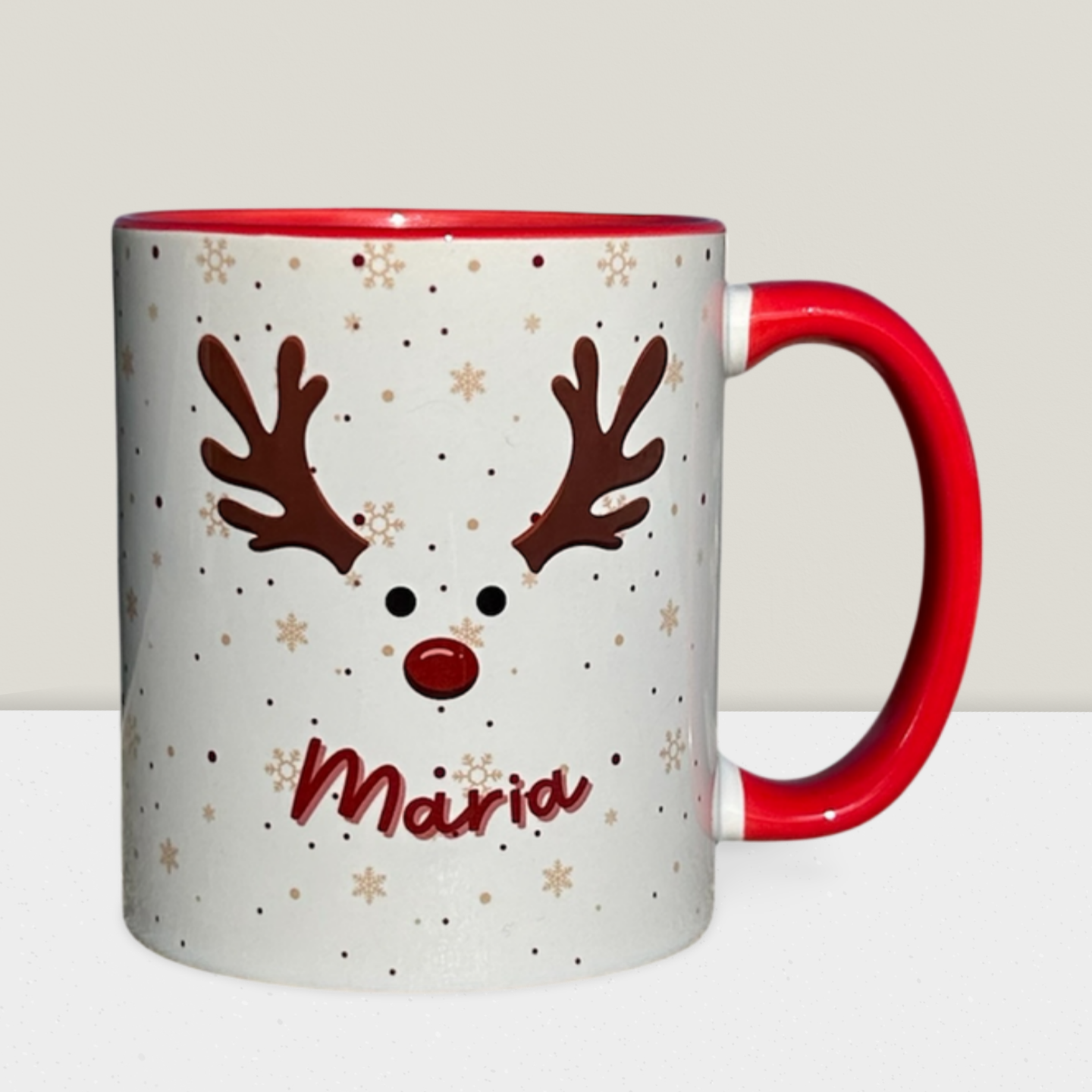 Caneca de Natal Rena