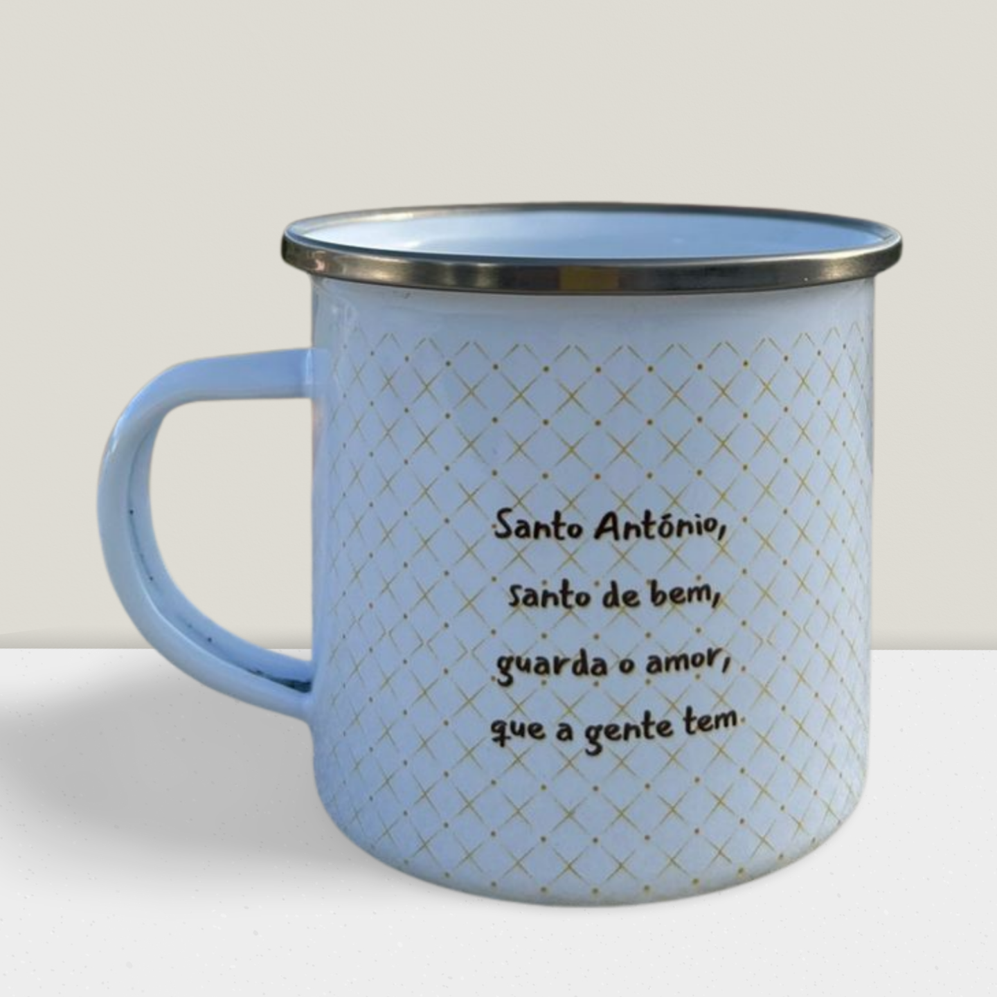 Caneca de Esmalte Santo António