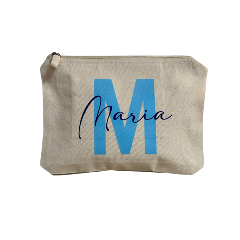 Bolsa M 100% Algodão com Compartimento Interior - 100% Algodão