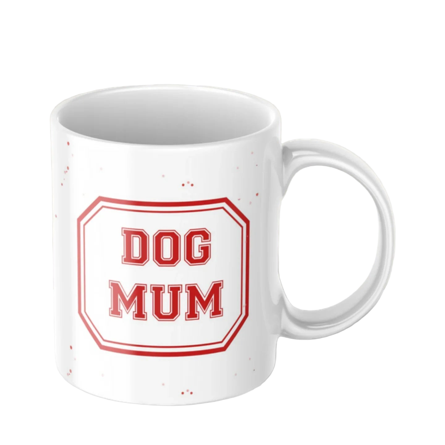 Caneca Cerâmica Personalizada Dog Mum - Presente Criativo para Amantes de Cães
