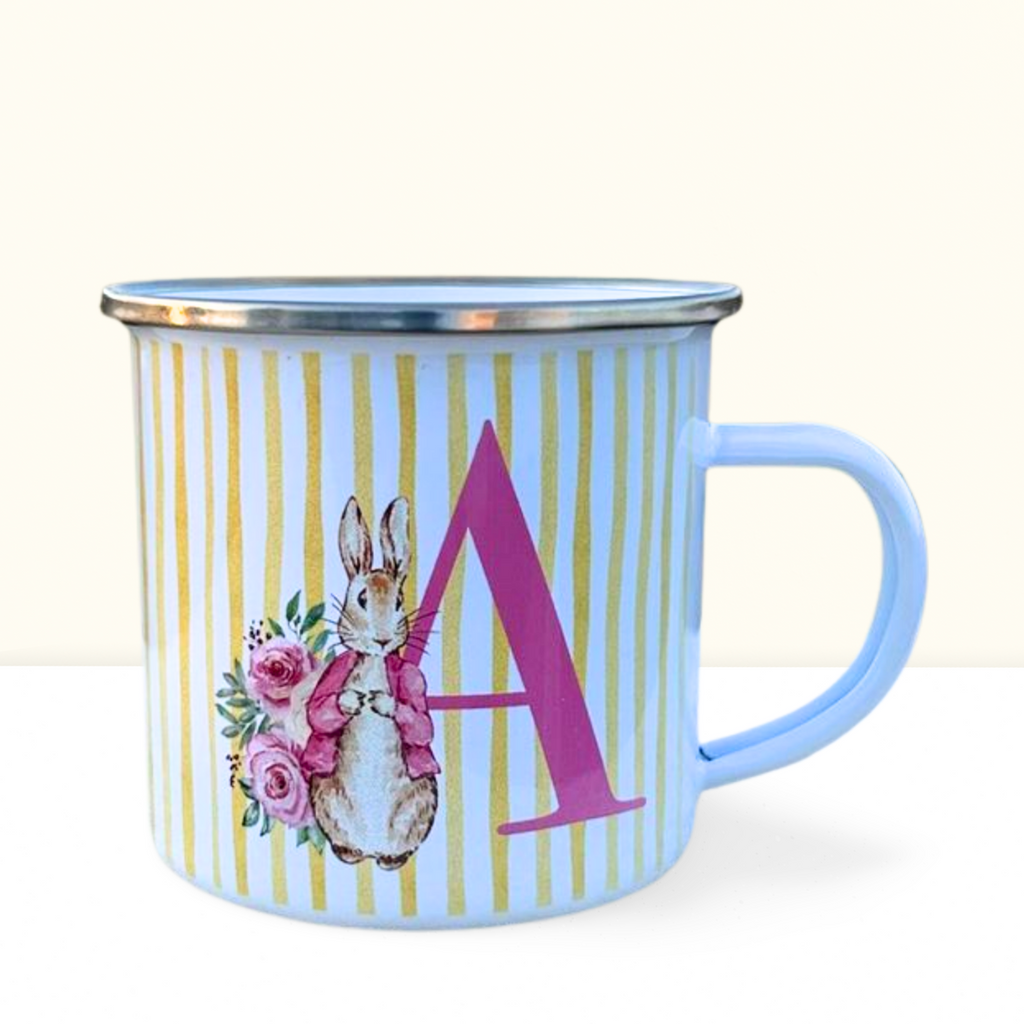 Caneca de Esmalte Páscoa personalizada