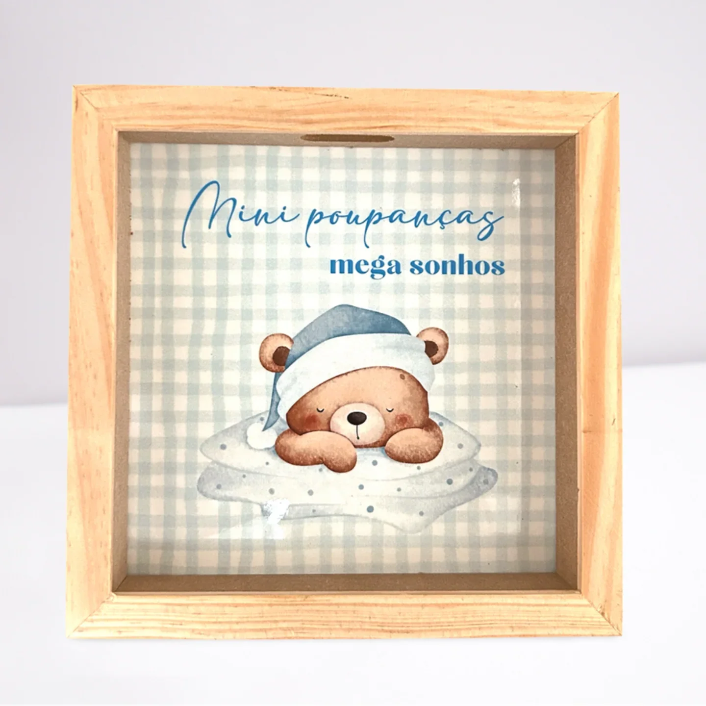 Mealheiro de pinho - Inspira Poupança e Sonhos