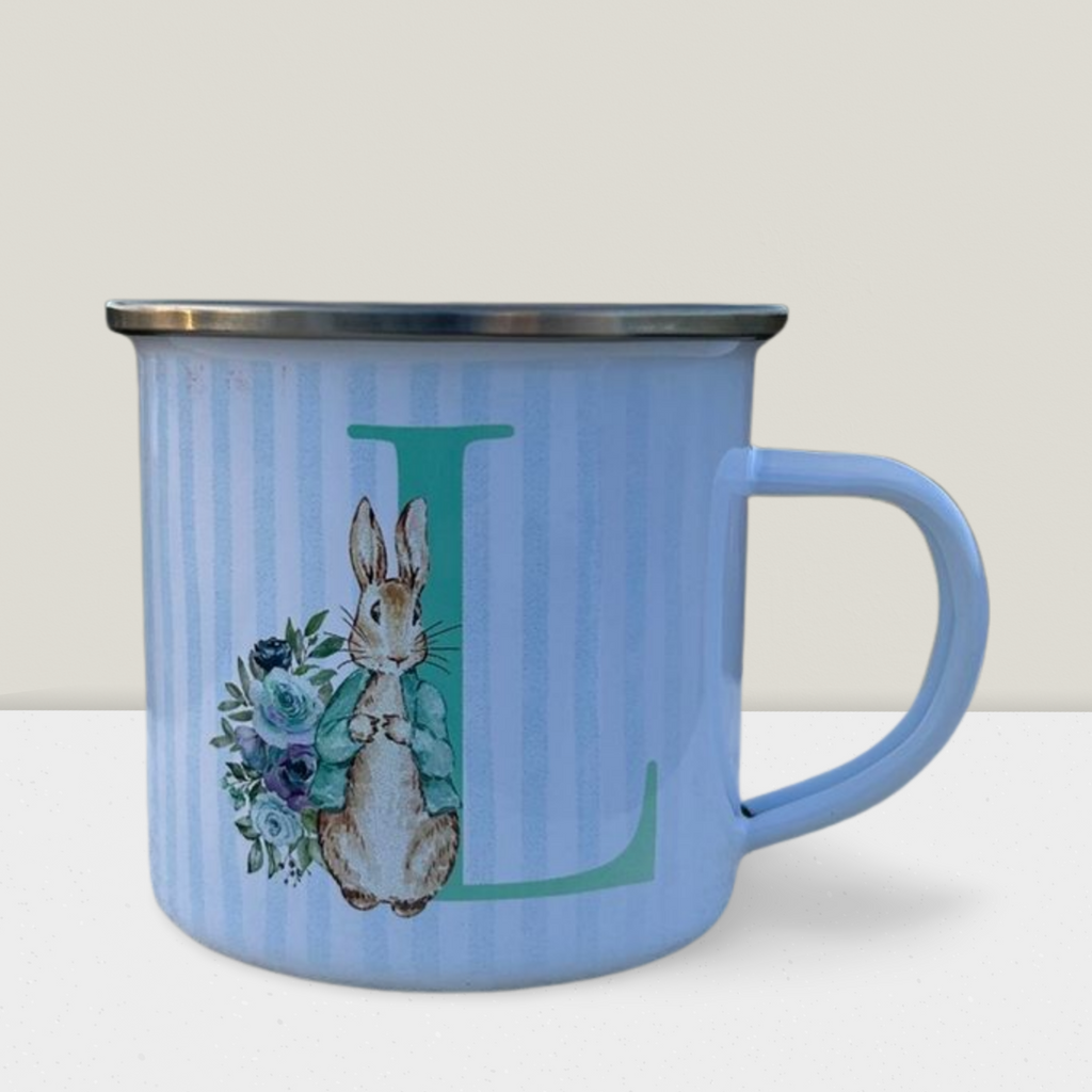 Caneca de Esmalte Páscoa personalizada