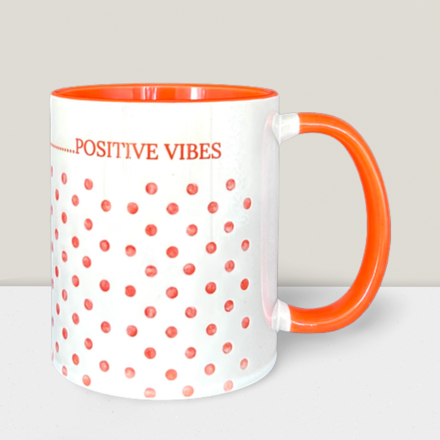 Caneca Positive Vibes Personalizada | Caneca Motivacional | Caneca Frase Positiva