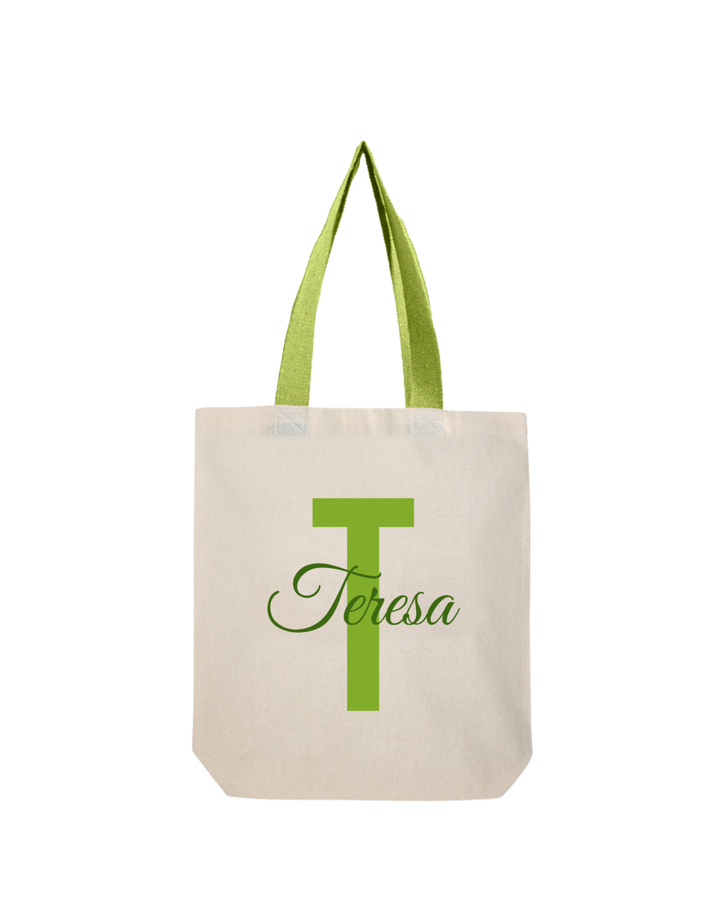 Tote Bag Personalizada com Inicial e Nome | Saco Personalizado | Tote Bag Personalizada com Nome