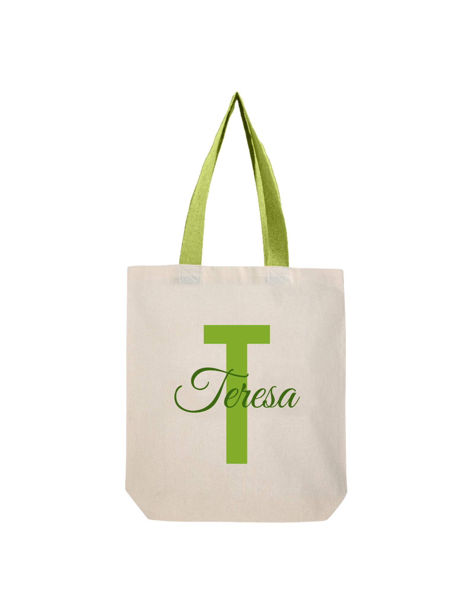 Tote Bag Personalizada com Inicial e Nome | Saco Personalizado | Tote Bag Personalizada com Nome